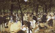 Edouard Manet Music at the Tuileries oil painting reproduction